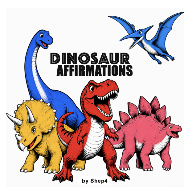 Dinosaur Affirmations: ROAR!